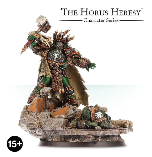 Warhammer 40K: The Horus Heresy – Vulkan, Primarch of the Salamanders Legion - Bards & Cards