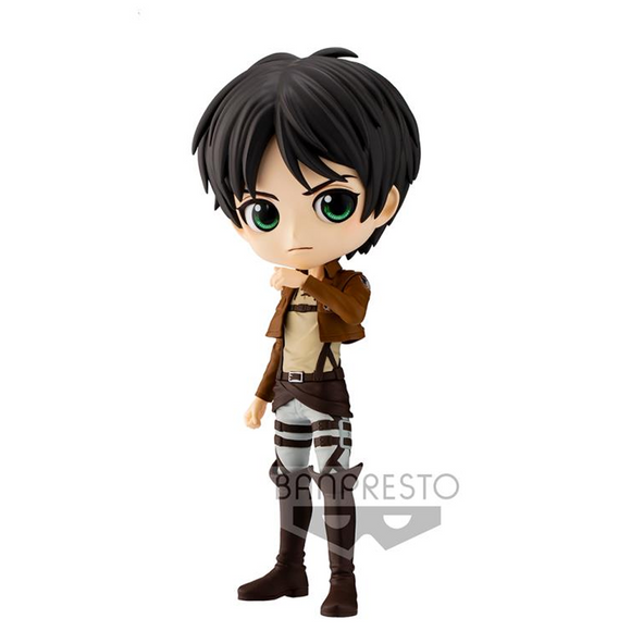 Banpresto Q Posket: Attack on Titan - Eren Yeager (Ver. A) - Bards & Cards