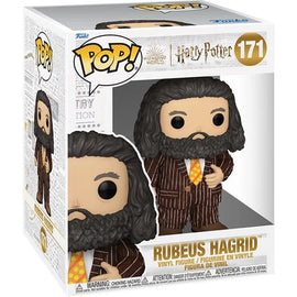 Harry Potter and the Prisoner of Azkaban Rubeus Hagrid Animal Pelt Outfit Super Funko Pop! - Bards & Cards