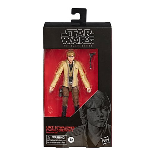 Star Wars: The Black Series - Luke Skywalker Yavin Ceremony 6-Inch Action Figure #100 - Bards & Cards