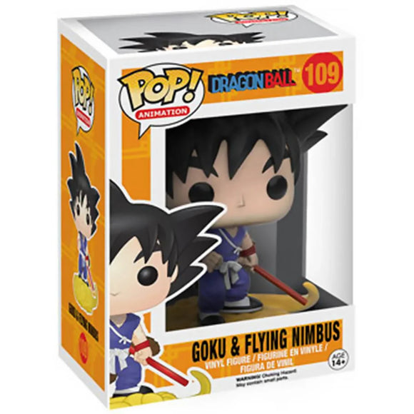 Funko Pop! Dragon Ball Goku and Nimbus - Bards & Cards