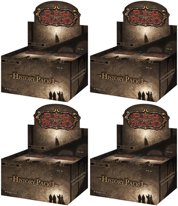 History Pack 1: Black Label [Italian] - Booster Case - Bards & Cards