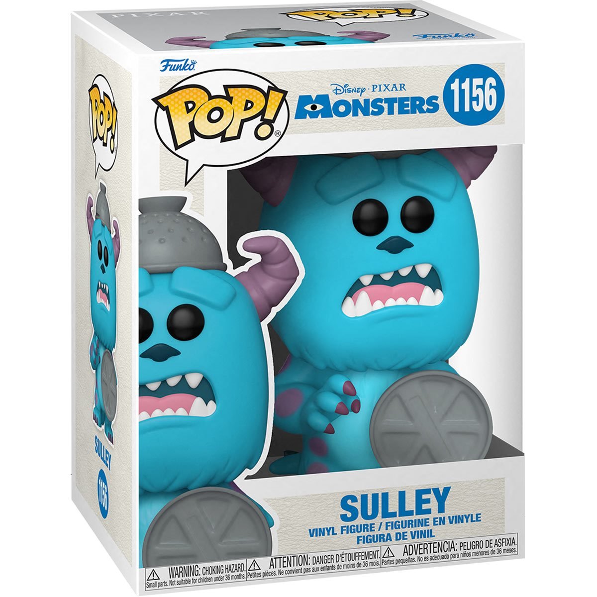 Funko Pop! Monsters, Inc. 20th Anniversary: Sulley with Lid - Bards & Cards