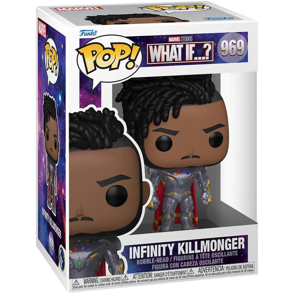 Funko Pop! Marvel's What If: Infinity Killmonger - Bards & Cards