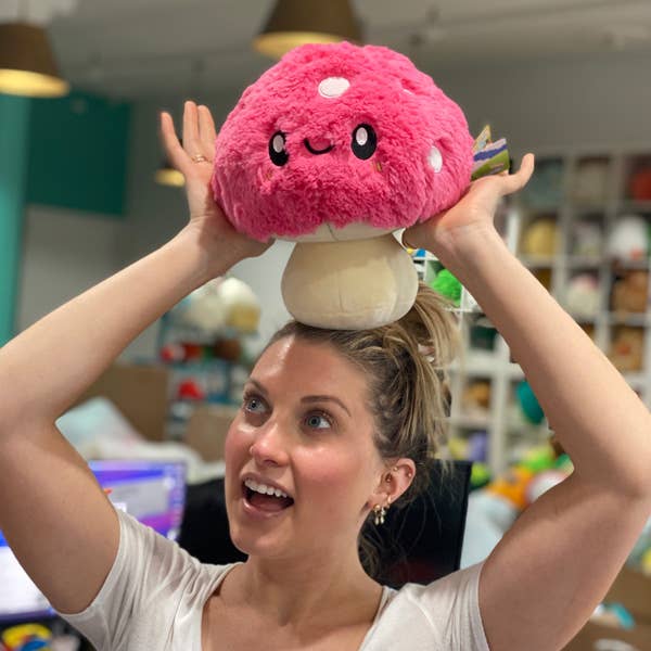 Mini Squishable Mushroom Plush