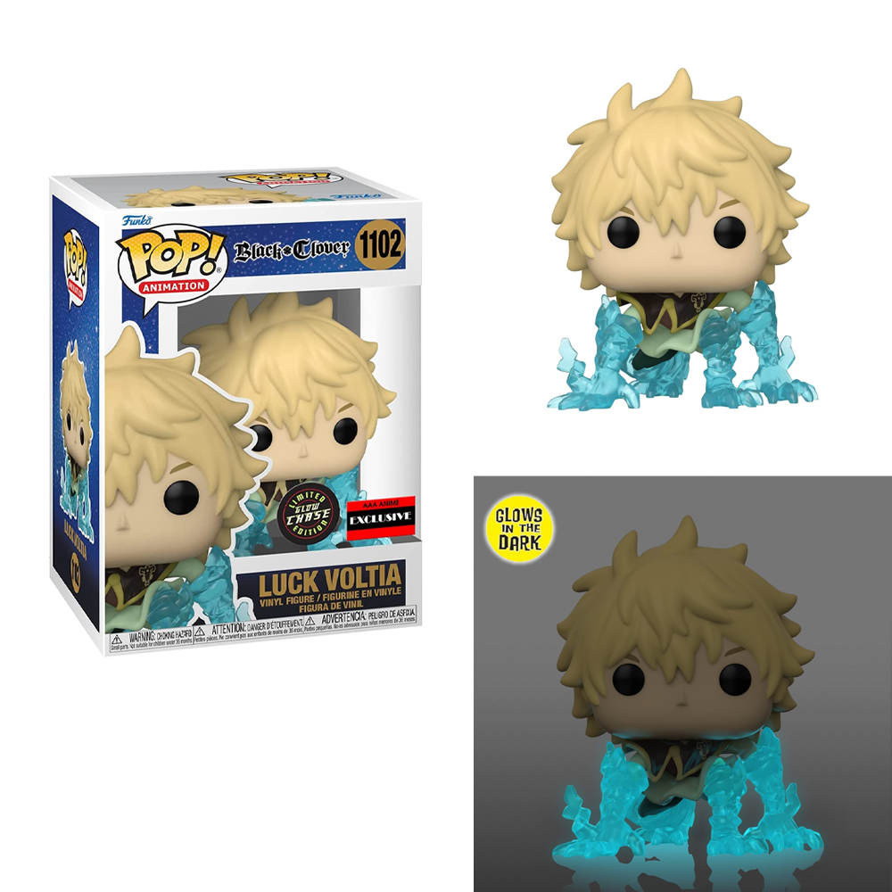 Funko POP! Black Clover - Luck Voltia Vinyl Figure AAA Anime Exclusive [READ DESCRIPTION]