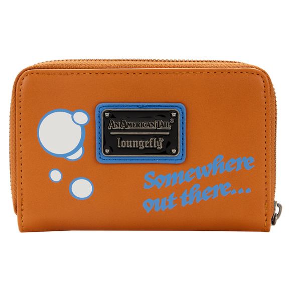 Loungefly: An American Tail - Fievel Bubbles Zip Around Wallet - Bards & Cards
