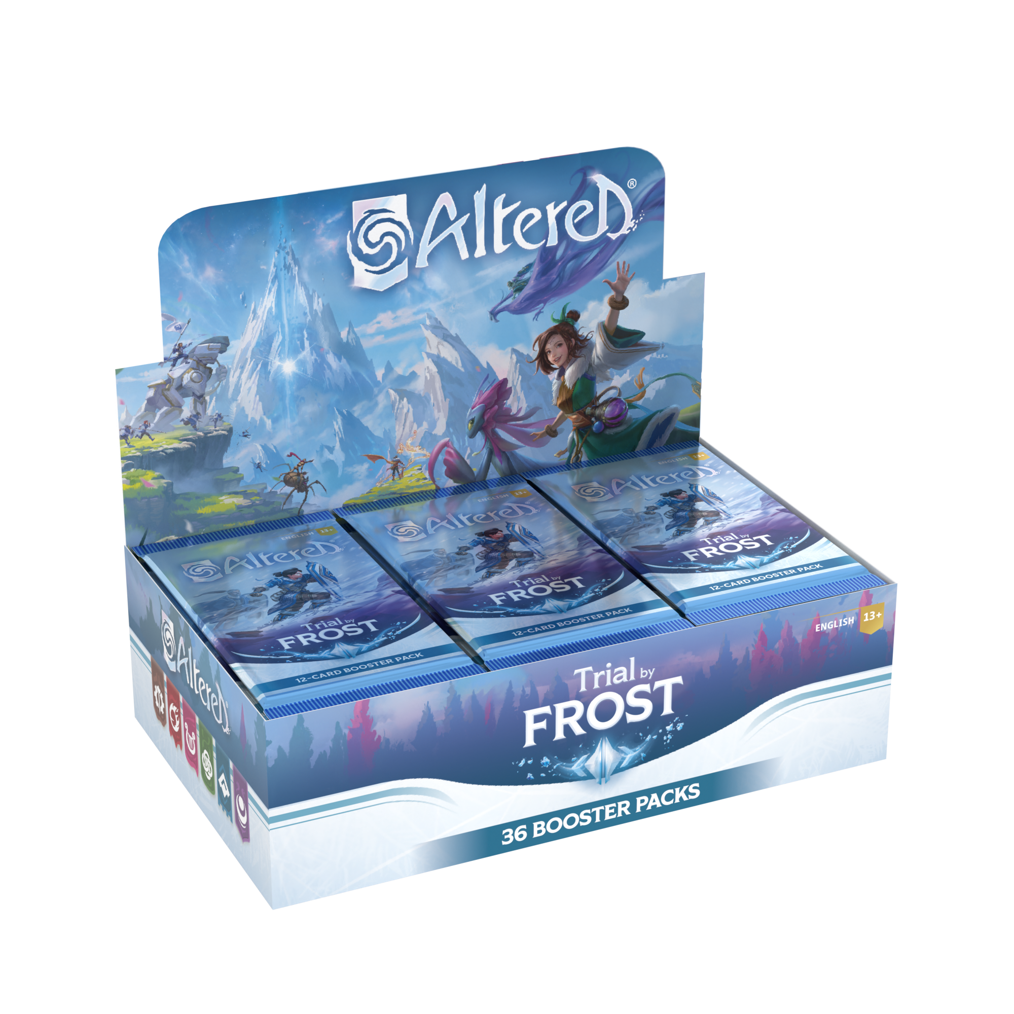 Altered TCG: Trial by Frost Booster Display