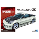 Aoshima: Nissan (2005) Top Secret Z33 Fairlady Z 1/24 Scale Model Kit #33 - Bards & Cards