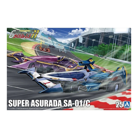 Aoshima: 1/24 Super Asurada SA-01/C Scale Model Kit #25 - Bards & Cards