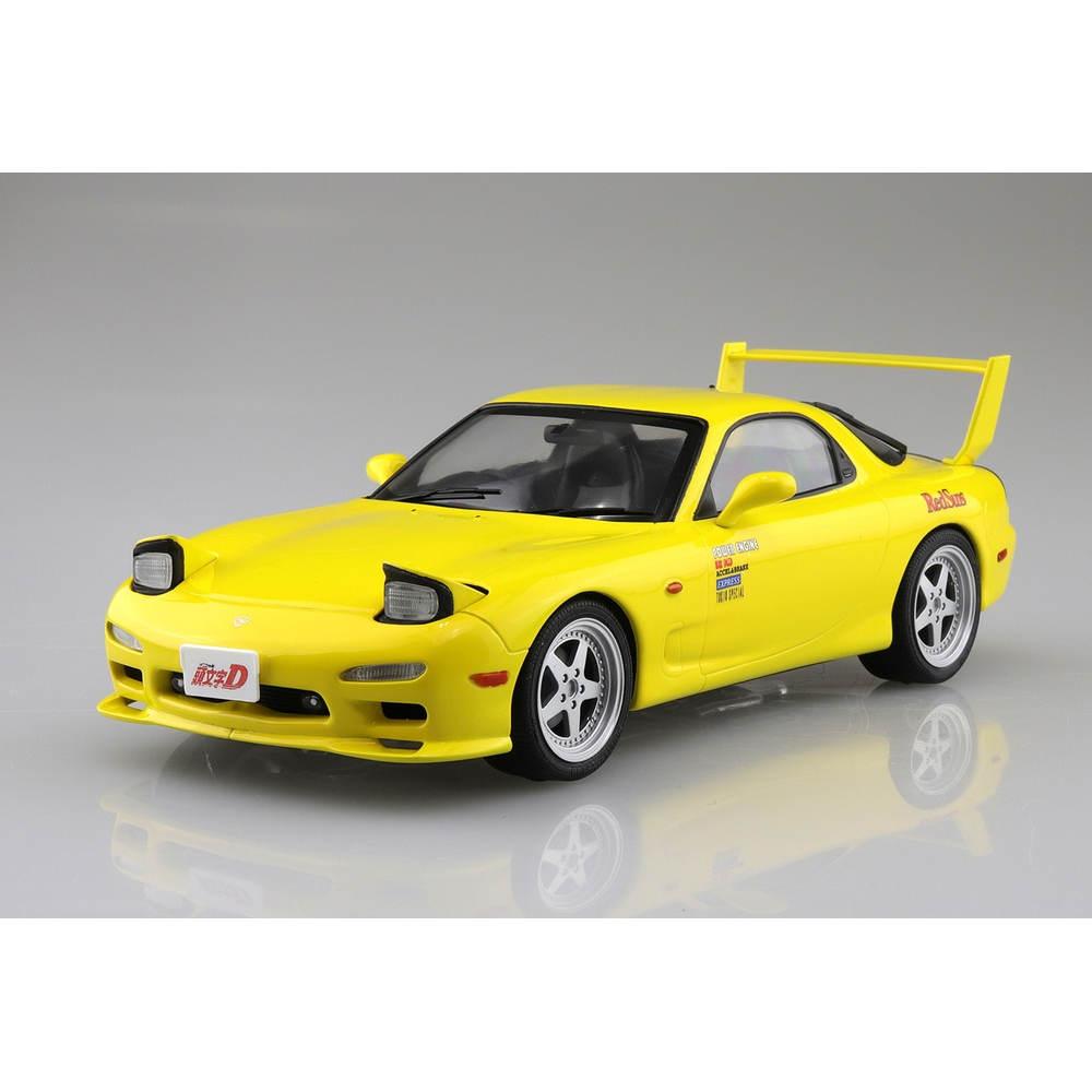 Aoshima: Initial D - 1/24 TAKAHASHI KEISUKE FD3S RX-7 COMICS VOL.1 Ver. Scale Model Kit #12