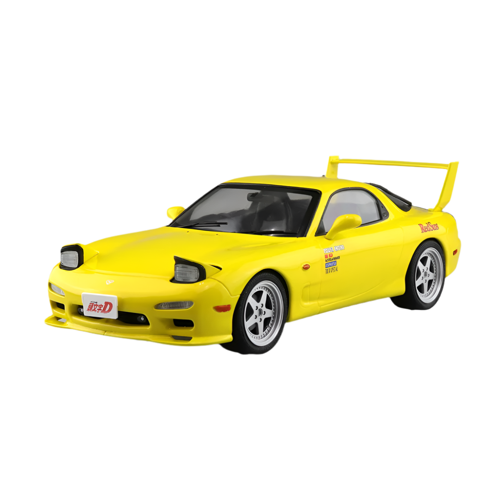 Aoshima: Initial D - 1/24 TAKAHASHI KEISUKE FD3S RX-7 COMICS VOL.1 Ver. Scale Model Kit #12