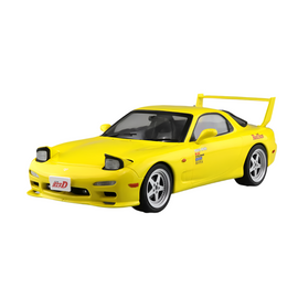 Aoshima: Initial D - 1/24 TAKAHASHI KEISUKE FD3S RX-7 COMICS VOL.1 Ver. Scale Model Kit #12 - Bards & Cards