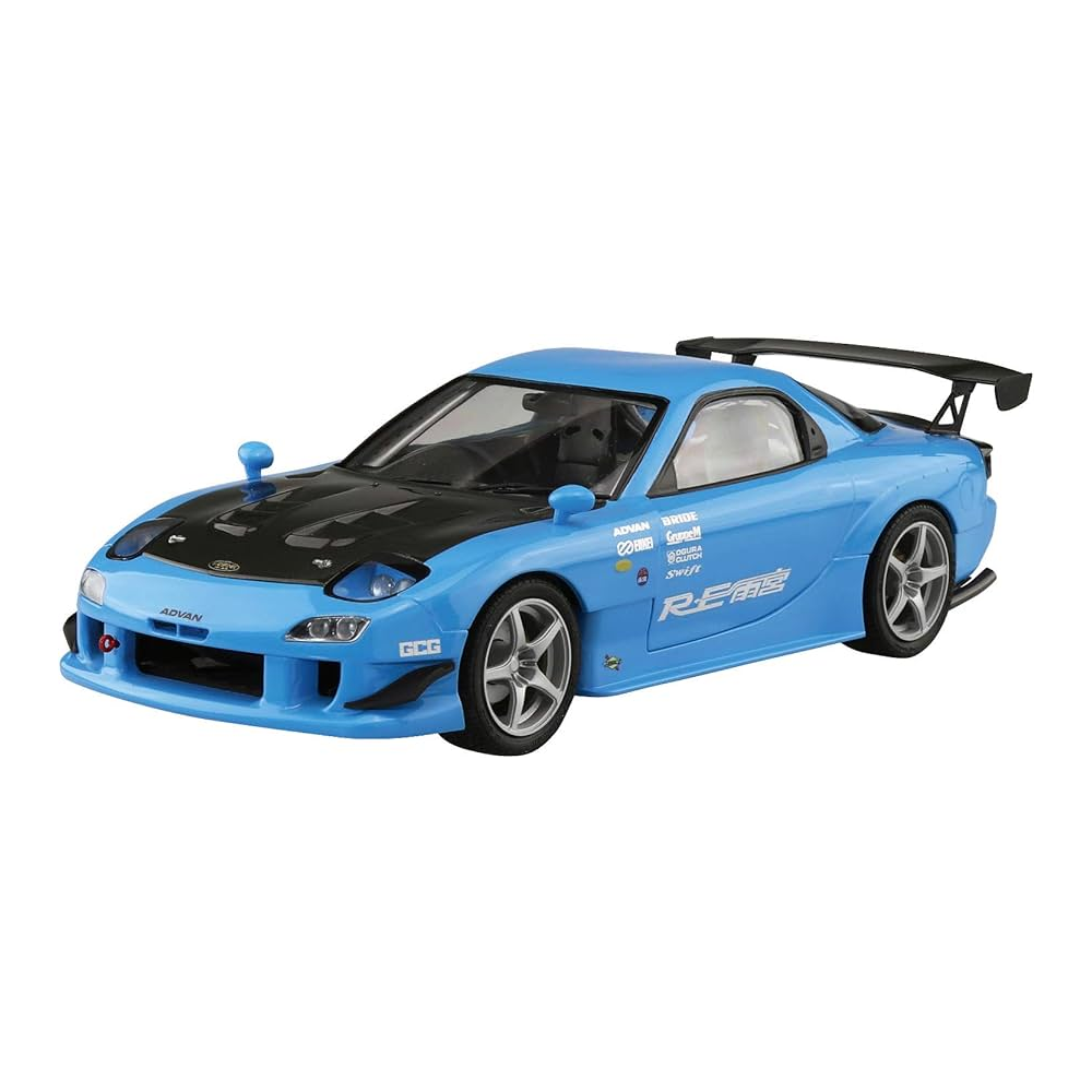 Aoshima: 1/24 Re Amemiya FD3S RX-7 '99 (Mazda) Scale Model Kit #67 - 0