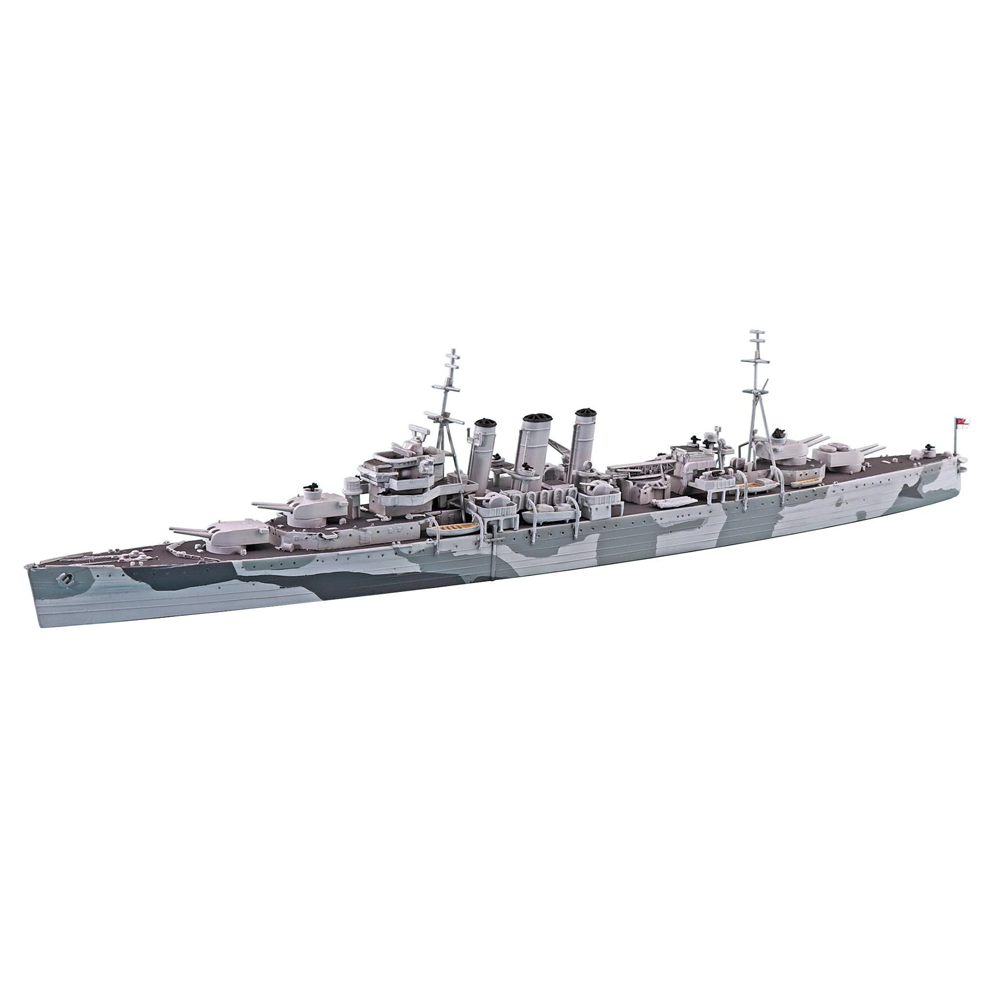 Aoshima: 1/700 HMS Norfolk British Heavy Cruiser Scale Model Kit #809 - 0