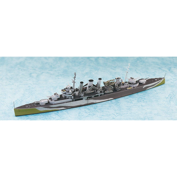 Aoshima: 1/700 HMS Kent (British Heavy Cruiser) Scale Model Kit #811 - Bards & Cards