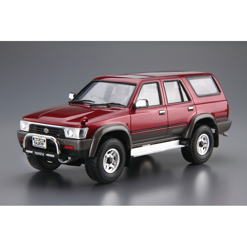 Aoshima: 1/24 Toyota VZN130G Hilux Surf SSR-X Wide Body '91 Scale Model Kit #104