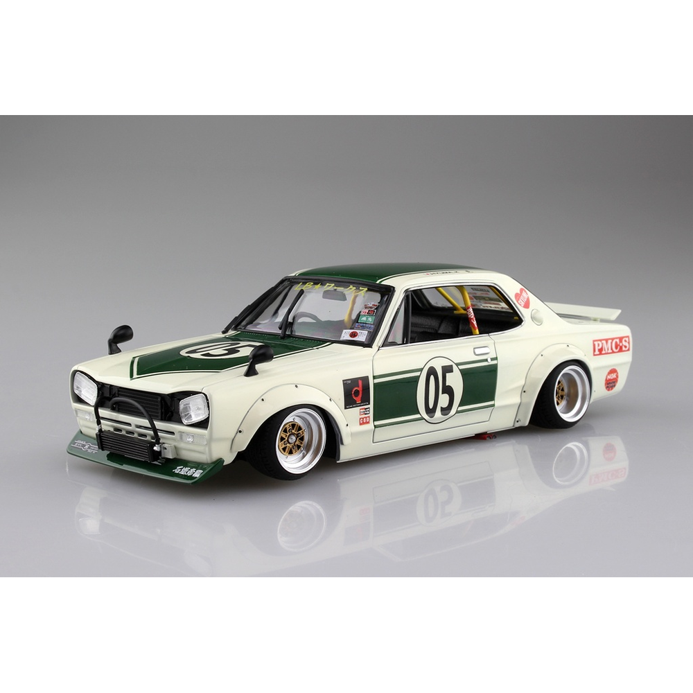 Aoshima: 1/24 LB-Works Charasuka2Dr Scale Model Kit #14 - Bards & Cards