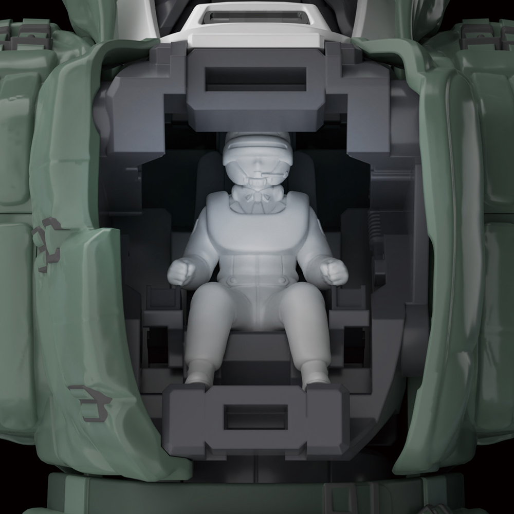 Aoshima: 1/43 ACKS Mobile Police Patlabor - AV-98 Ingram Reactive Armor Scale Model Kit #MP-04 - Bards & Cards