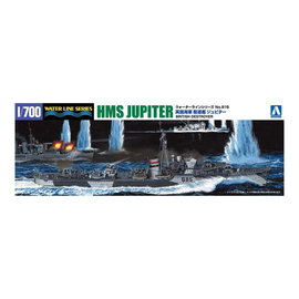 Aoshima: 1/700 HMS Jupiter (British Destroyer) Scale Model Kit #915 - Bards & Cards