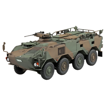 Aoshima: 1/72 Military Model Kit JGSDF Type 96 Wheeled Armored Personnel Carrier Type B Scale Model Kit - Bards & Cards