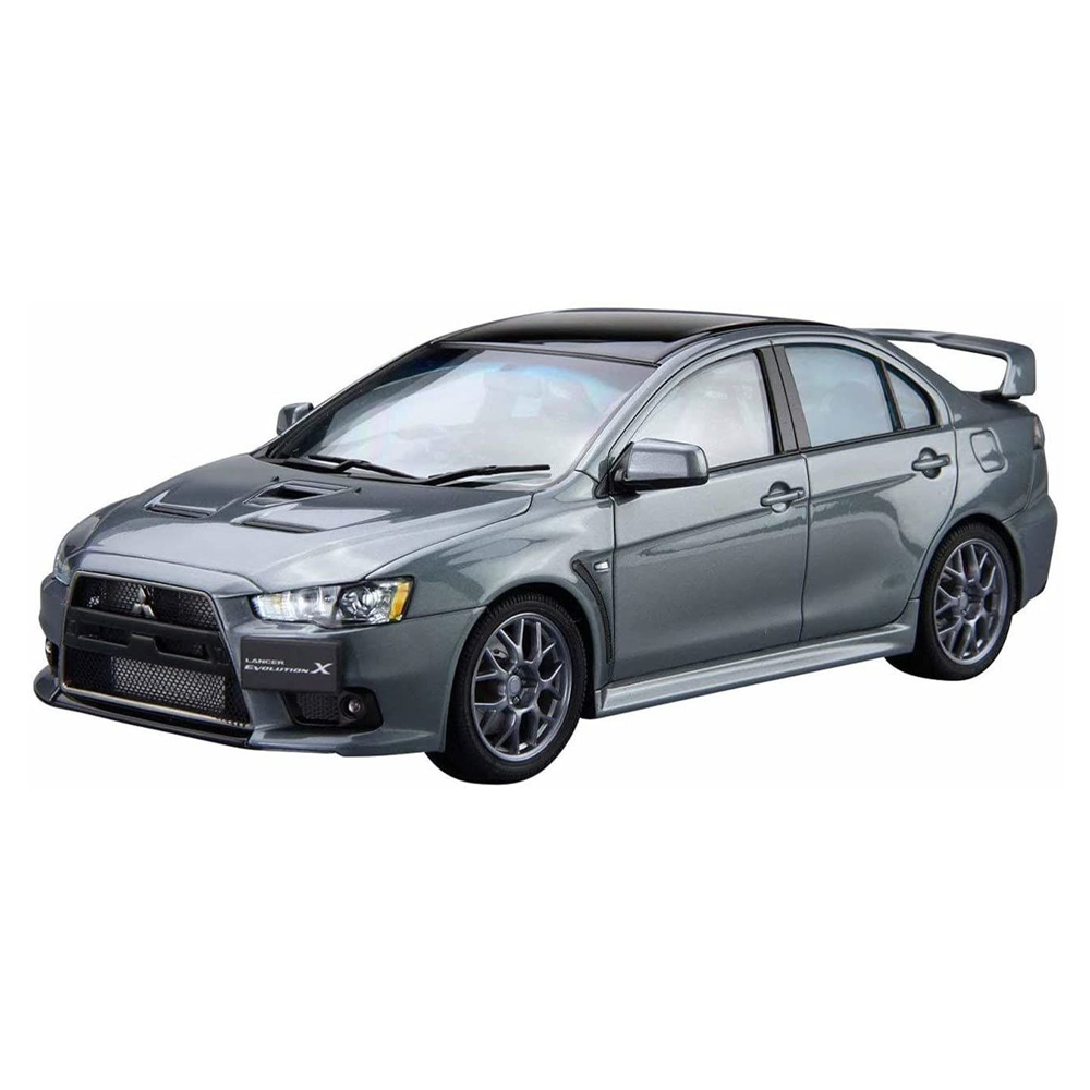 Aoshima: 1/24 Mitsubishi CZ4A Lancer Evolution X Final Edition '15 Scale Model Kit #02