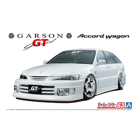 Aoshima: 1/24 Garson Geraid GT CF6 Accord Wagon '97 (Honda) Scale Model Kit #63 - Bards & Cards