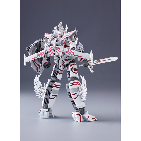 Aoshima: Gattai Robot Atlanger - ACKS Atlanger and Omega Model Kit Set Scale Model Kit - Bards & Cards