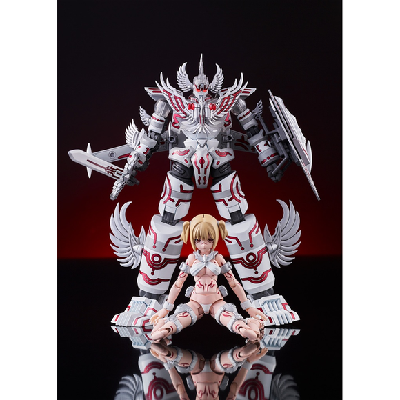 Aoshima: Gattai Robot Atlanger - ACKS Atlanger and Omega Model Kit Set Scale Model Kit - Bards & Cards