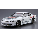 Aoshima: 1/24 VERTEX S15 SILVIA '99 (NISSAN) Scale Model Kit #08 - Bards & Cards