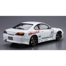 Aoshima: 1/24 VERTEX S15 SILVIA '99 (NISSAN) Scale Model Kit #08 - Bards & Cards