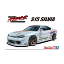 Aoshima: 1/24 VERTEX S15 SILVIA '99 (NISSAN) Scale Model Kit #08 - Bards & Cards