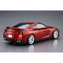 Aoshima: 1/24 Nissan R35 GT-R Pure Edition '14 Scale Model Kit #03 - Bards & Cards