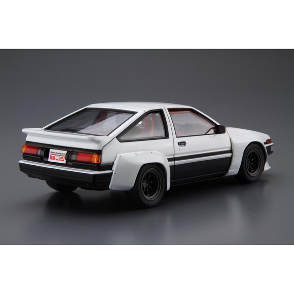 Aoshima: 1/24 TRD AE86TRUENO N2 '85 TOYOTA Scale Model Kit #29 - Bards & Cards