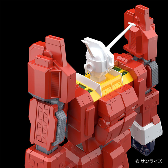 Aoshima: 1/450 ACKS Space Runaway Ideon - Ideon Scale Model Kit - Bards & Cards