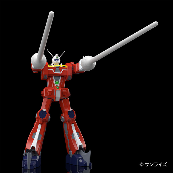 Aoshima: 1/450 ACKS Space Runaway Ideon - Ideon Scale Model Kit - Bards & Cards
