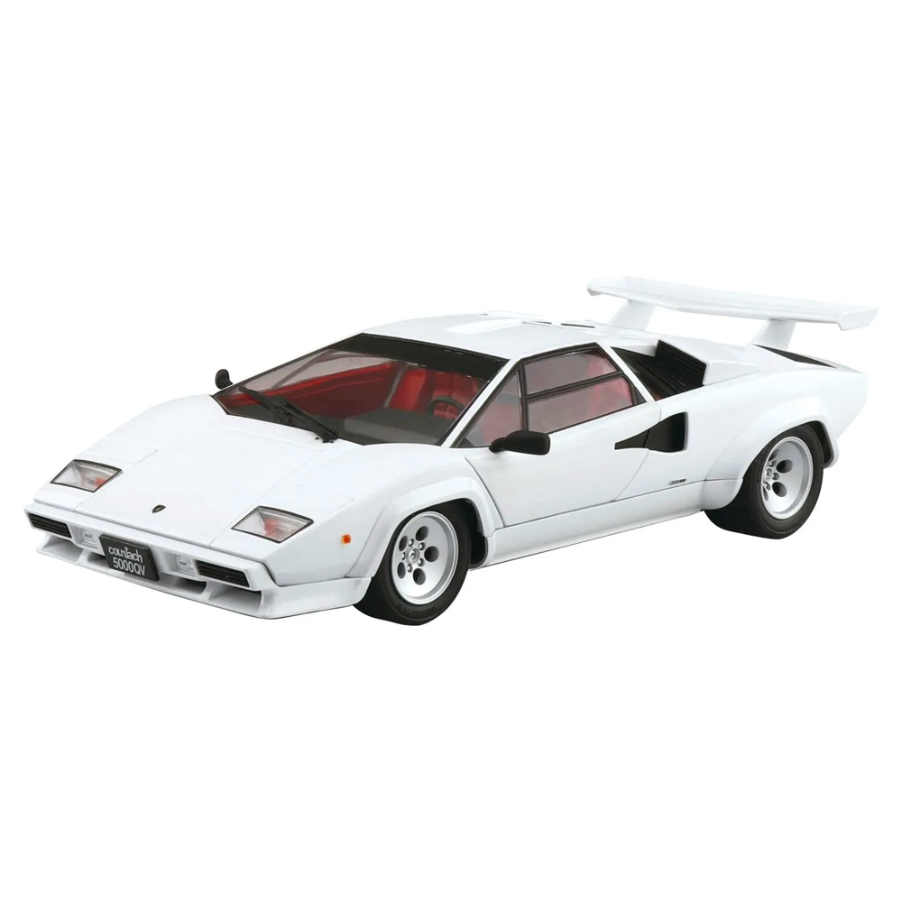 Aoshima: Initial D - 85' Lamborghini Countach 5000QV 1/32 Scale Model Kit #9 - Bards & Cards