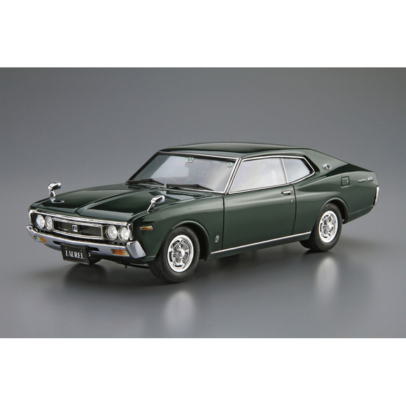 Aoshima: 1/24 Nissan KHC130 Laurel HT 2000SGX '72 Scale Model Kit #14 - Bards & Cards