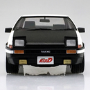 Aoshima: Initial D - Takumi Fujiwara's AE86 Trueno (Project D Ver.) 1/24 Scale Model Kit - Bards & Cards