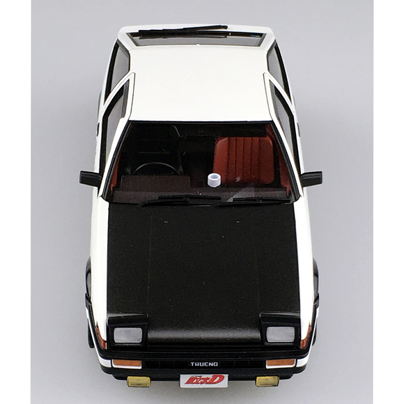 Aoshima: Initial D - Takumi Fujiwara's AE86 Trueno (Project D Ver.) 1/24 Scale Model Kit - Bards & Cards