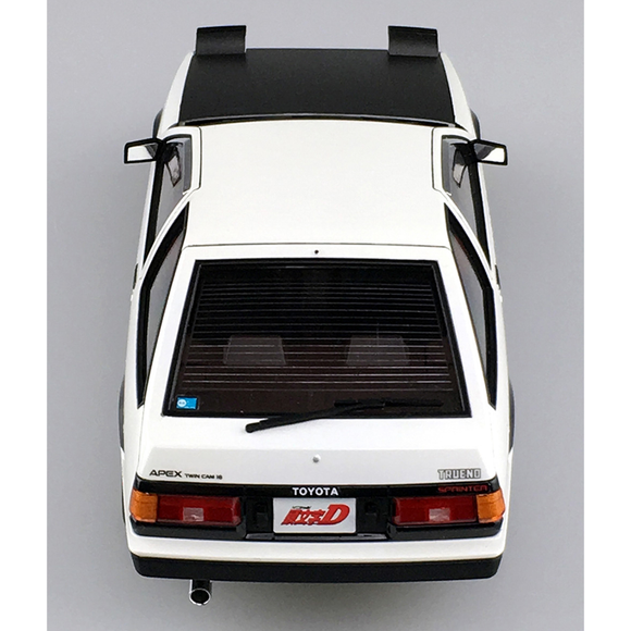 Aoshima: Initial D - Takumi Fujiwara's AE86 Trueno (Project D Ver.) 1/24 Scale Model Kit - Bards & Cards