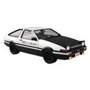 Aoshima: 1/24 Initial D - Takumi Fujiwara AE86 Trueno Comics Vol. 37 Scale Model Kit #6 - Bards & Cards