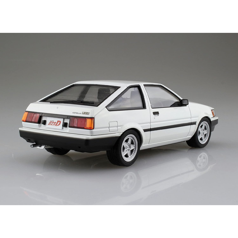 Aoshima: 1/24 Initial D - Itsuki Takeuchi AE85 Levin (Toyota) Scale Model Kit #10