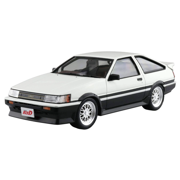 Aoshima: Initial D - 1/24 Akiyama Wataru AE86 Levin (Toyota) Scale Model Kit #13 - Bards & Cards