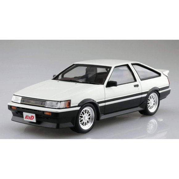 Aoshima: Initial D - 1/24 Akiyama Wataru AE86 Levin (Toyota) Scale Model Kit #13 - Bards & Cards
