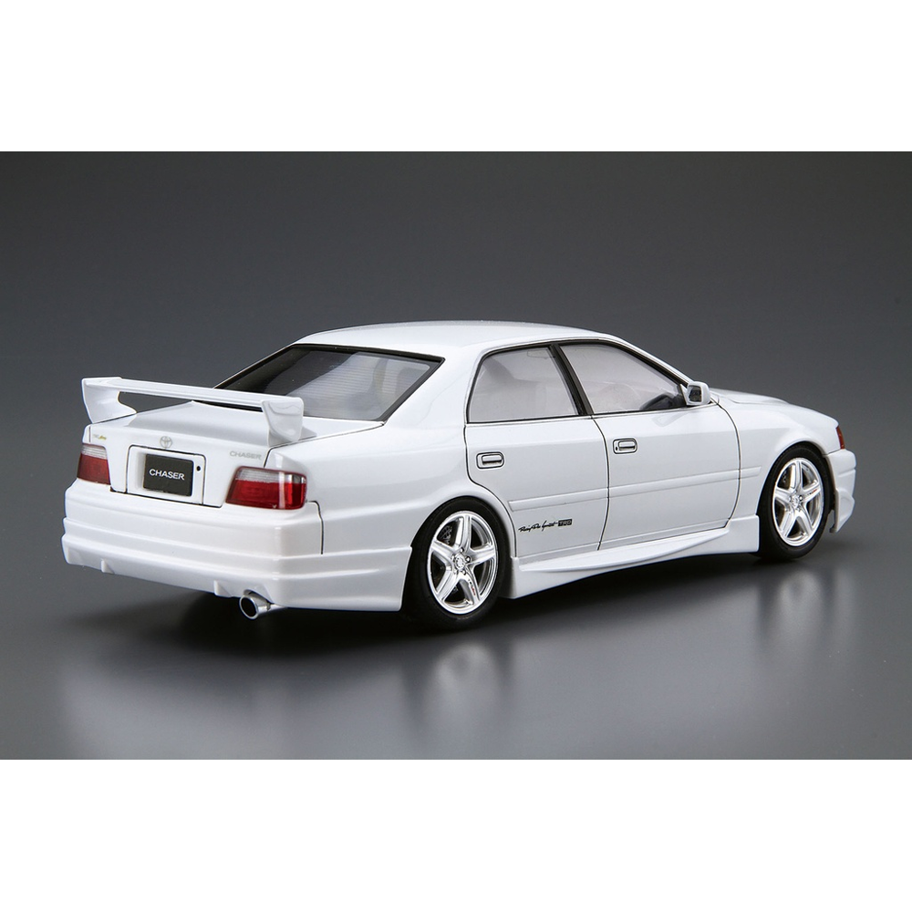 Aoshima: 1/24 TRD JZX100 Chaser '98 (Toyota) Scale Model Kit #47 - Bards & Cards