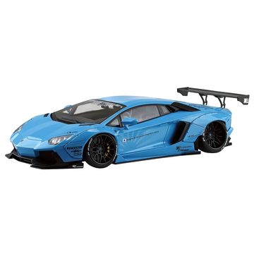 Aoshima: 1/24 LB-Works Lamborghini Aventador Ver. 1 Scale Model Kit #17 - Bards & Cards