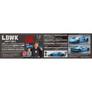 Aoshima: 1/24 LB-Works Lamborghini Aventador Ver. 1 Scale Model Kit #17 - Bards & Cards