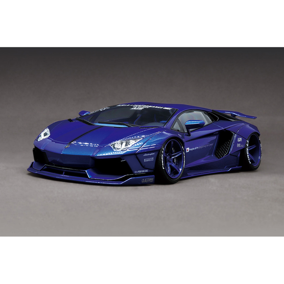 Aoshima: 1/24 LB-Works Liberty Walk Lamborghini Aventador (Ver. 2) Scale Model Kit #18 - Bards & Cards