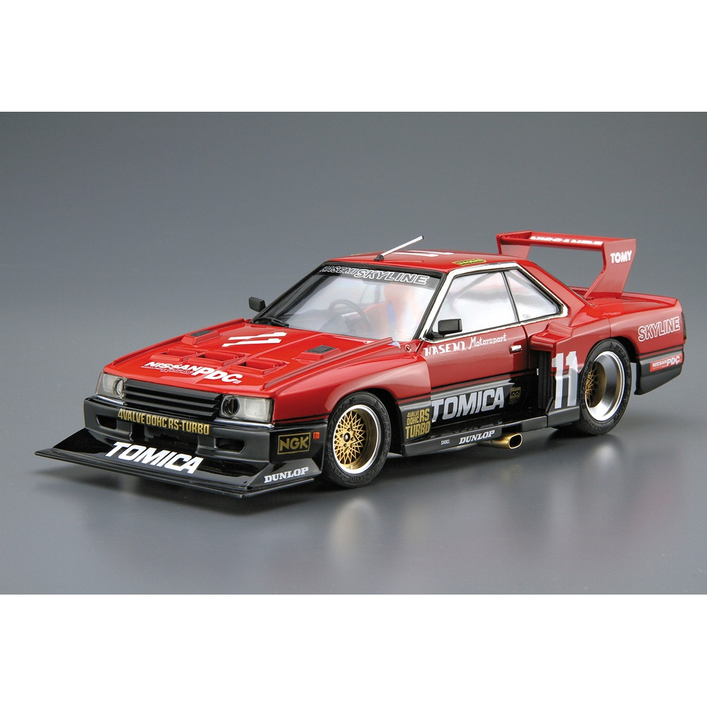 Aoshima: 1/24 NISSAN KDR30 SKYLINE SUPER SILHOUETTE '82 Scale Model Kit #11